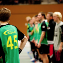 Matchbälle nach Sieg im Floorball Matinee